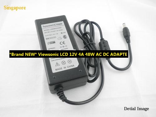 *Brand NEW* Viewsonic LCD 12V 4A 48W AC DC ADAPTE PX191 LCD MONITOR LCP-19W01 POWER SUPPLY